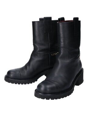 Chanel Calfskin Engineer Boots